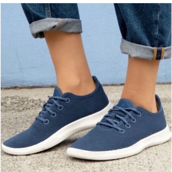 Allbirds Tree Runners Kauri Marine Navy Blue Size 10 B52 - Picture 1 of 10